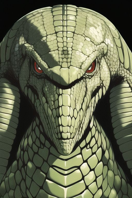 An image depicting Reptilian humanoid